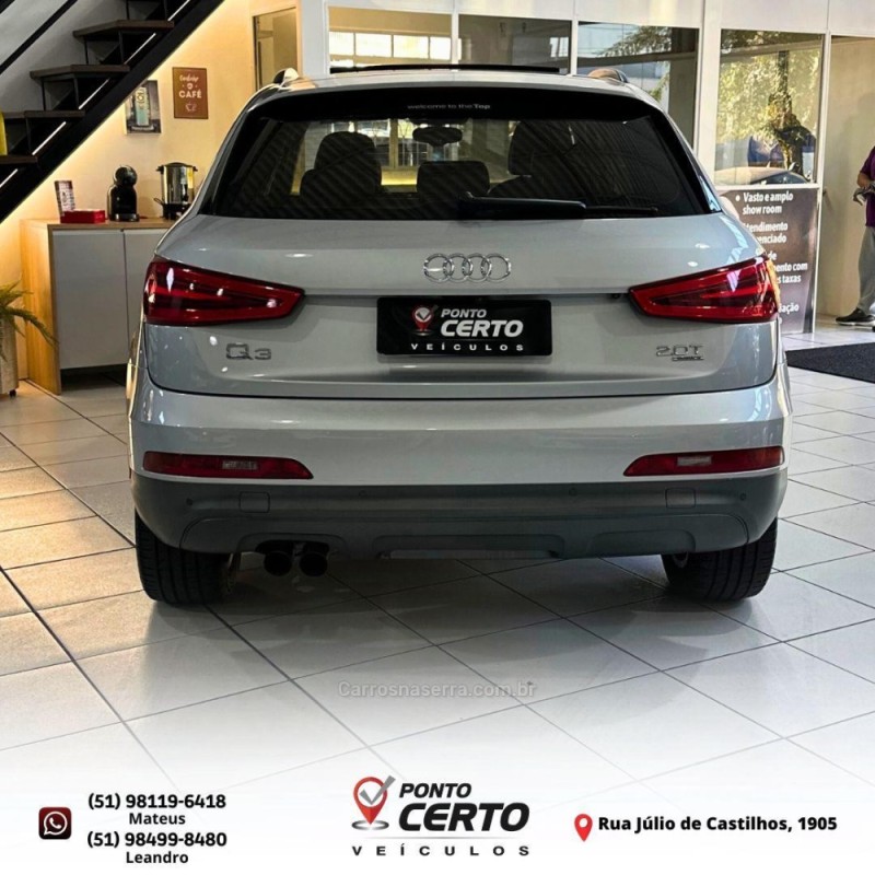 Q3 2.0 TFSI AMBIENTE QUATTRO 4P GASOLINA S TRONIC - 2014 - SANTA CRUZ DO SUL