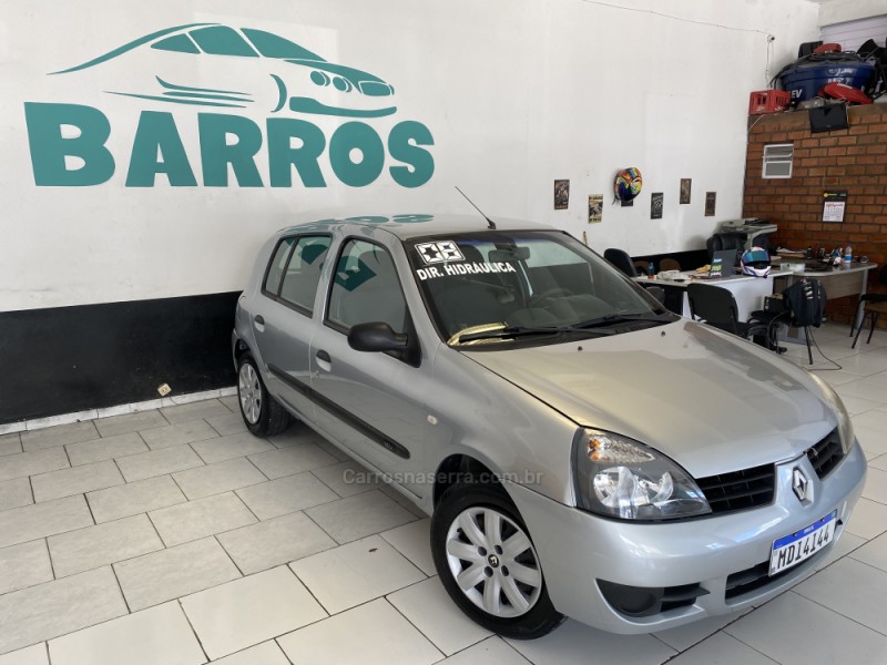 CLIO 1.0 EXPRESSION 16V FLEX 4P MANUAL - 2008 - CAXIAS DO SUL