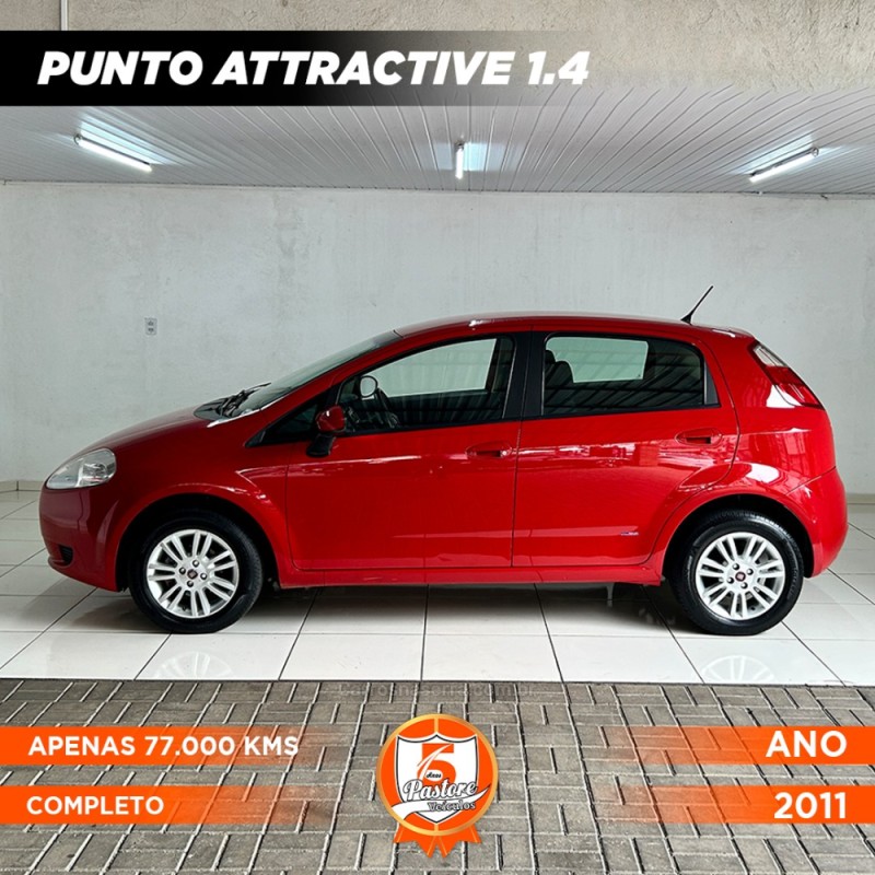 PUNTO 1.4 ATTRACTIVE 8V FLEX 4P MANUAL - 2011 - VACARIA