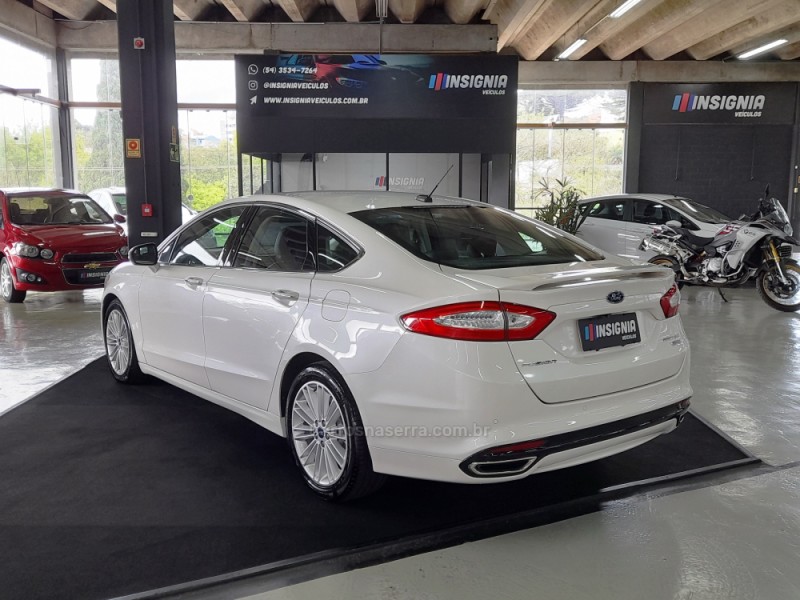 FUSION 2.0 TITANIUM GTDI ECOBOOST FWD GASOLINA 4P AUTOMÁTICO - 2015 - CAXIAS DO SUL