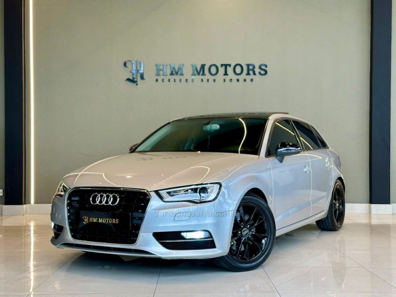 A3 1.8 TFSI SPORTBACK 16V GASOLINA 4P AUTOMÁTICO - 2014 - CAXIAS DO SUL