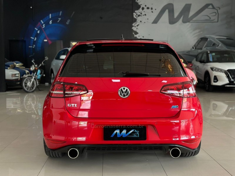 GOLF 2.0 TSI GTI 16V TURBO GASOLINA 4P AUTOMÁTICO - 2015 - ESTâNCIA VELHA