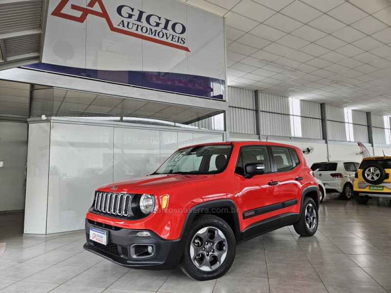 renegade 1.8 16v flex sport 4p automatico 2016 tapejara