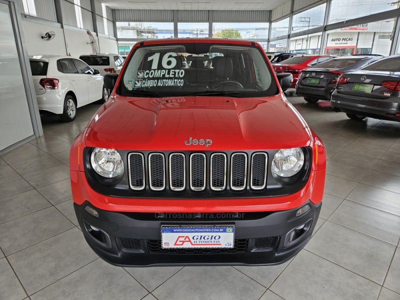 RENEGADE 1.8 16V FLEX SPORT 4P AUTOMÁTICO - 2016 - TAPEJARA