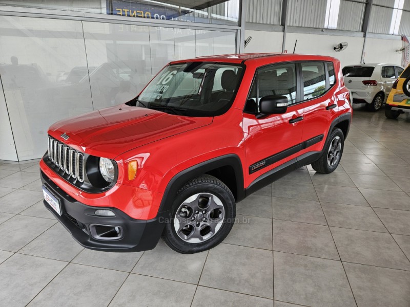 RENEGADE 1.8 16V FLEX SPORT 4P AUTOMÁTICO - 2016 - TAPEJARA