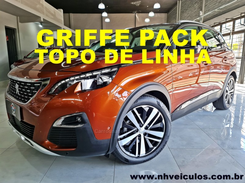 3008 1.6 GRIFFE PACK THP 16V GASOLINA 4P AUTOMÁTICO