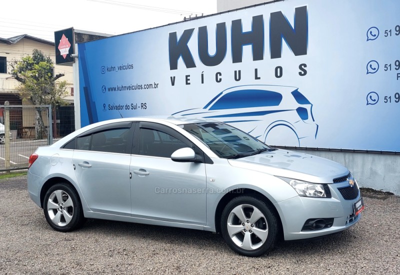 CRUZE 1.8 LT 16V FLEX 4P AUTOMÁTICO - 2013 - SALVADOR DO SUL