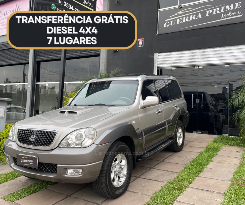 terracan 2.9 crdi 4x4 16v diesel 4p automatico 2006 caxias do sul