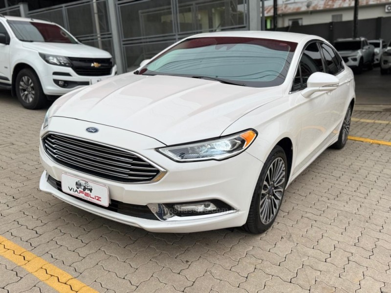 FUSION 2.0 TITANIUM FWD 16V GASOLINA 4P AUTOMÁTICO - 2018 - FELIZ