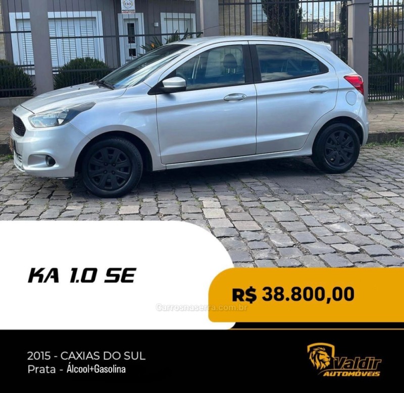 KA 1.0 SE 12V FLEX 4P MANUAL - 2015 - CAXIAS DO SUL