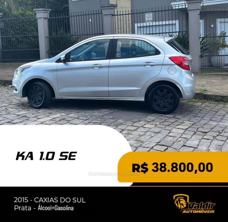 KA 1.0 SE 12V FLEX 4P MANUAL - 2015 - CAXIAS DO SUL