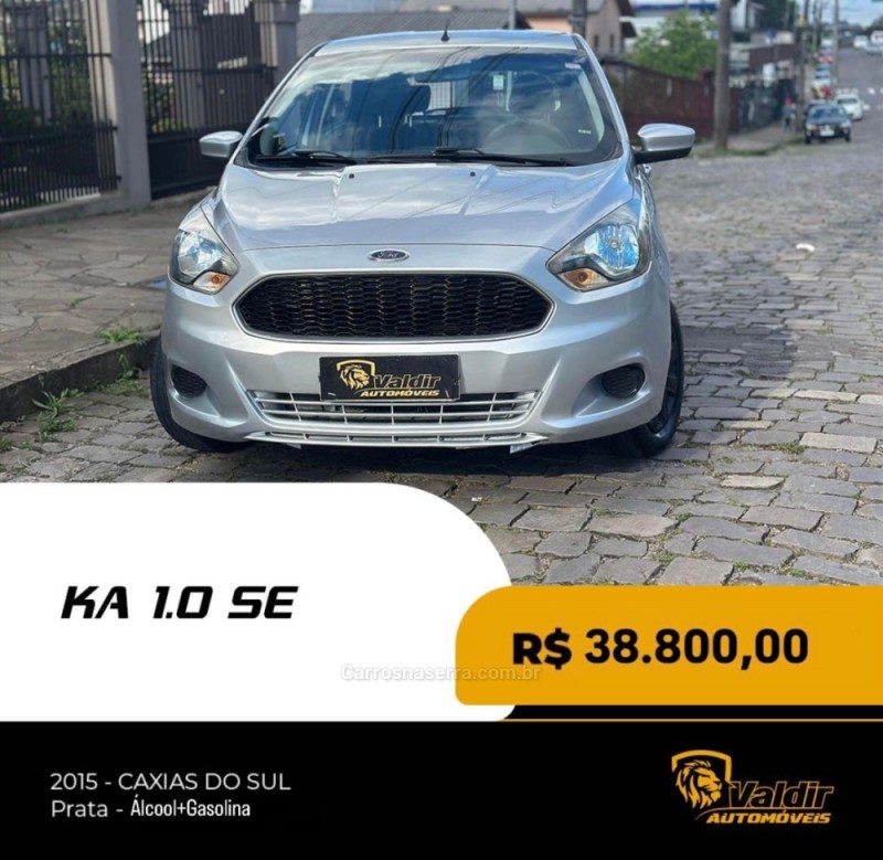 KA 1.0 SE 12V FLEX 4P MANUAL - 2015 - CAXIAS DO SUL