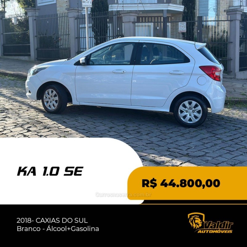 KA 1.0 SE PLUS 12V FLEX 4P MANUAL - 2018 - CAXIAS DO SUL