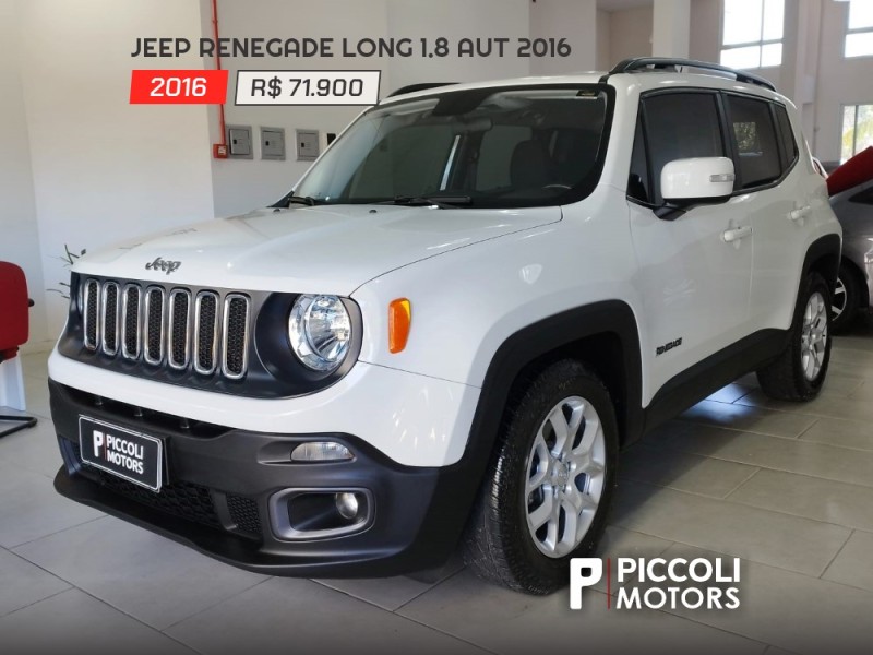 RENEGADE 1.8 16V FLEX LONGITUDE 4P AUTOMÁTICO - 2016 - CAXIAS DO SUL