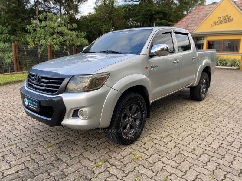 HILUX 2.7 SR 4X2 CD 16V FLEX 4P AUTOMÁTICO - 2012 - CANELA