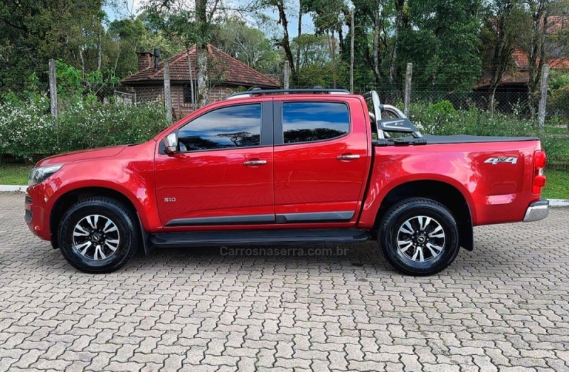 S10 2.5 LTZ 4X4 CD 16V FLEX 4P AUTOMÁTICO - 2018 - CANELA