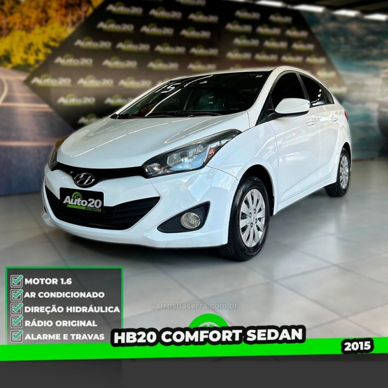 HB20S 1.6 COMFORT PLUS 16V FLEX 4P MANUAL - 2015 - TAQUARA