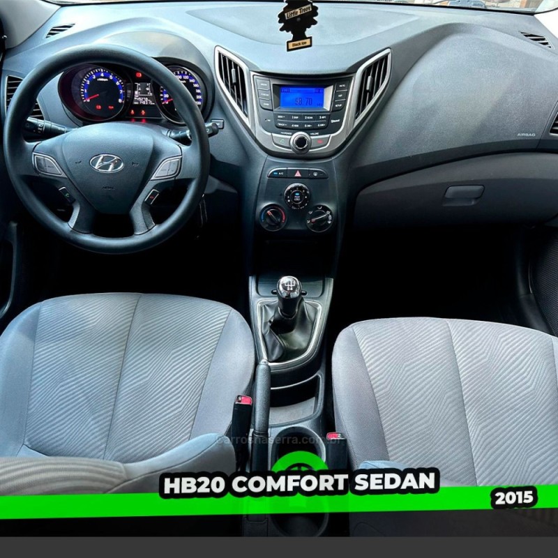 HB20S 1.6 COMFORT PLUS 16V FLEX 4P MANUAL - 2015 - TAQUARA