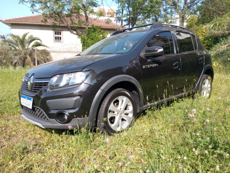 sandero 1.6 stepway 8v flex 4p automatizado 2016 flores da cunha