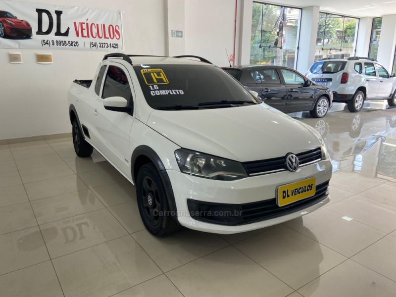 SAVEIRO 1.6 MI CE 8V FLEX 2P MANUAL G.V - 2014 - NOVA BASSANO