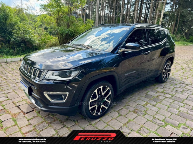 COMPASS 2.0 16V FLEX LIMITED AUTOMÁTICO - 2019 - NOVA PRATA