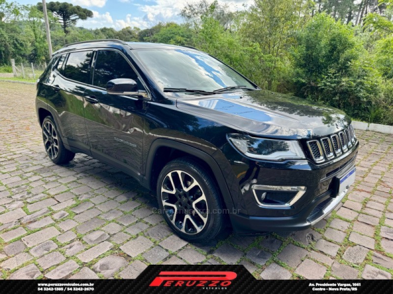 COMPASS 2.0 16V FLEX LIMITED AUTOMÁTICO - 2019 - NOVA PRATA