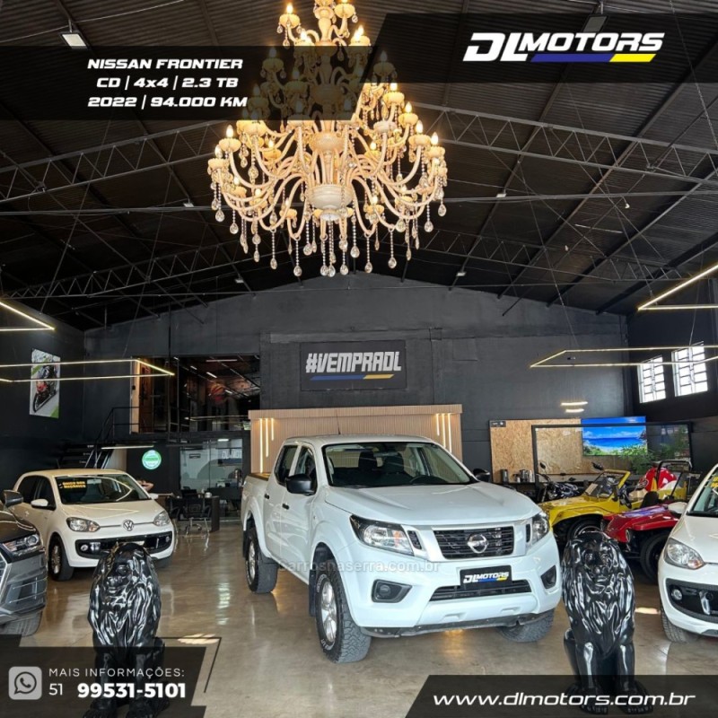 frontier 2.3 s 16v 4x4 cd turbo diesel 4p manual 2022 lajeado