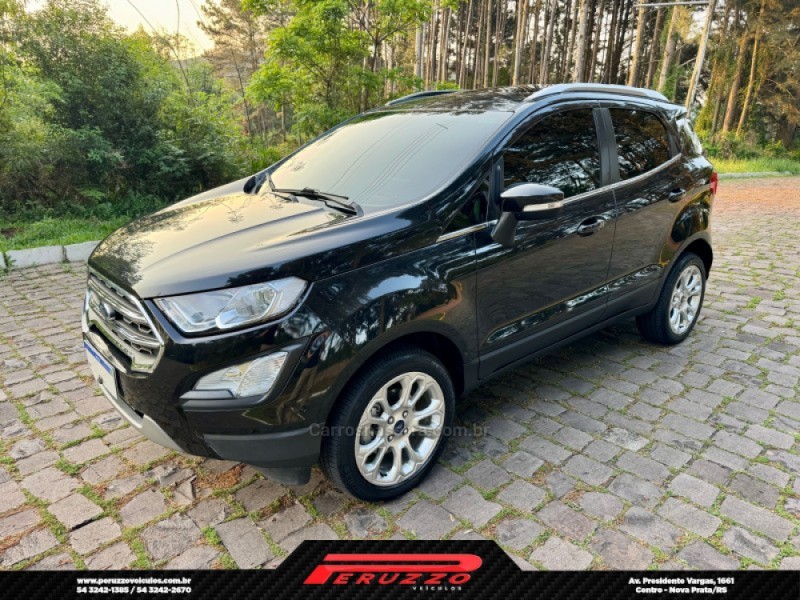 ecosport 2.0 titanium plus 16v flex 4p automatico 2019 nova prata