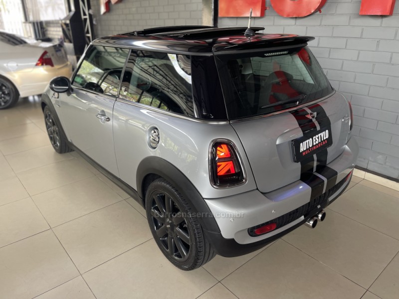 COOPER 1.6 S 16V TURBO GASOLINA 2P AUTOMÁTICO - 2010 - ESTâNCIA VELHA