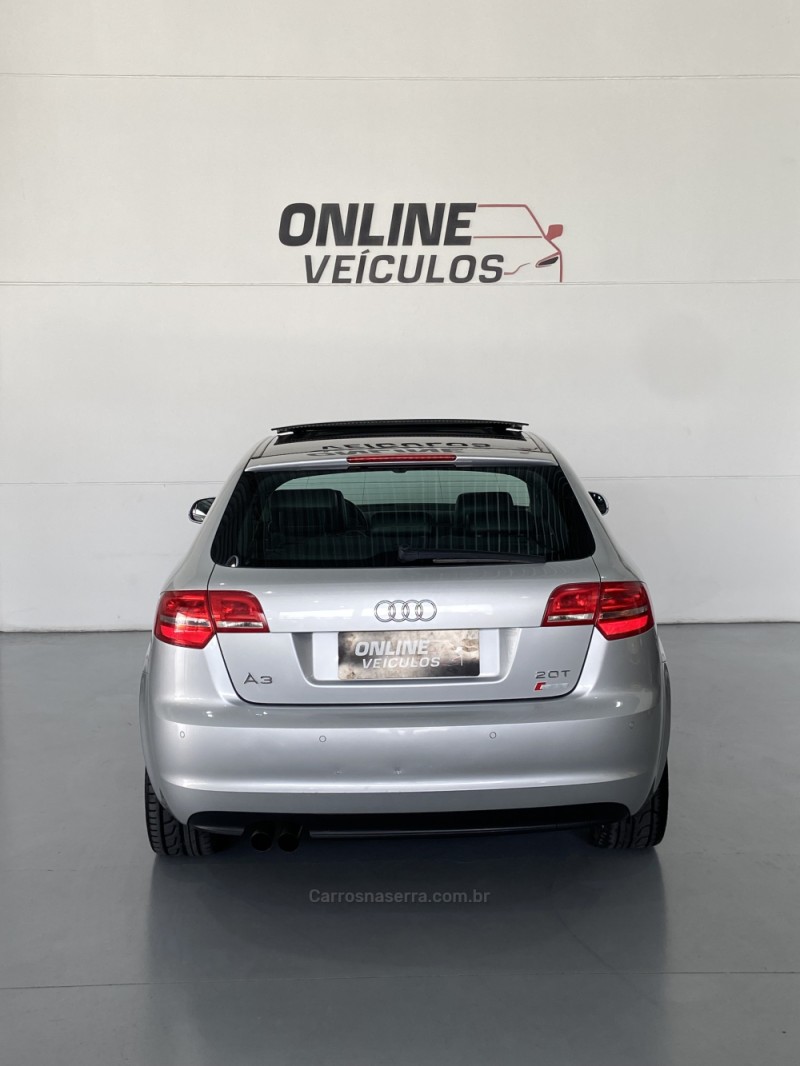 A3 2.0 TFSI SPORTBACK 16V GASOLINA 4P S-TRONIC - 2011 - FARROUPILHA