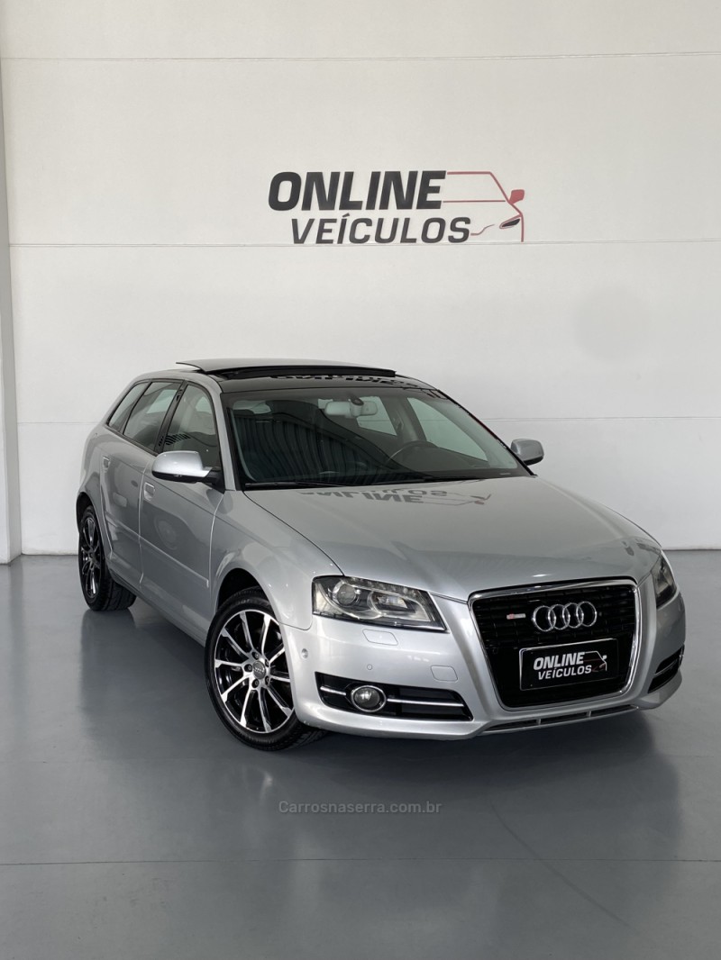 A3 2.0 TFSI SPORTBACK 16V GASOLINA 4P S-TRONIC - 2011 - FARROUPILHA