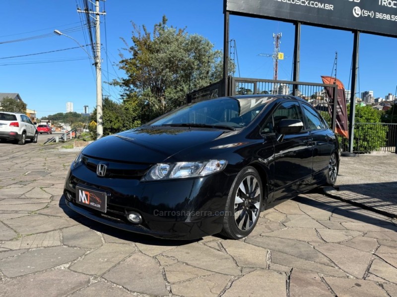 civic 1.8 lxs 16v flex 4p automatico 2007 caxias do sul