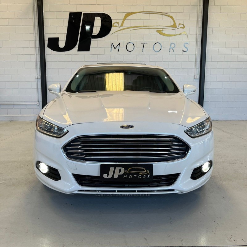 FUSION 2.0 TITANIUM GTDI ECOBOOST FWD GASOLINA 4P AUTOMÁTICO - 2015 - NOVO HAMBURGO