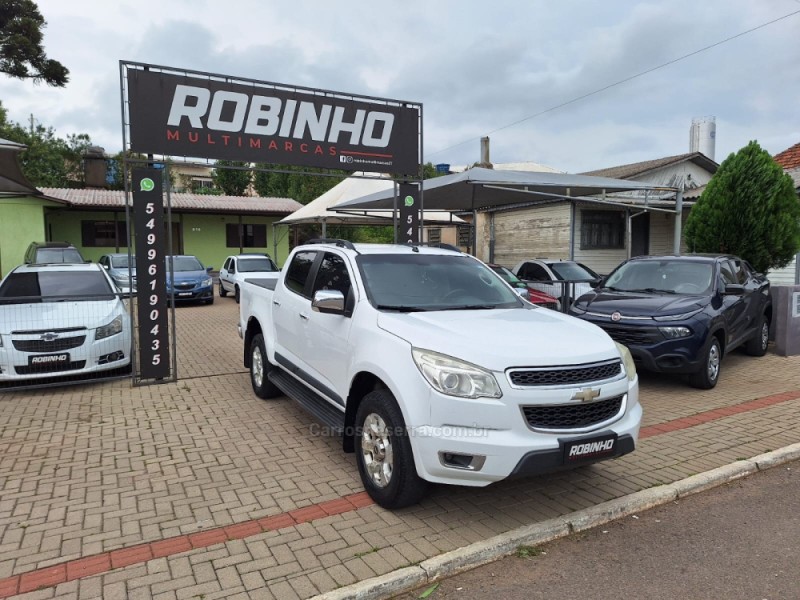 S10 2.4 LTZ 4X2 CD 8V FLEX 4P MANUAL - 2013 - CAMBARá DO SUL