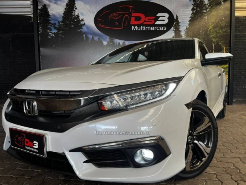 CIVIC 1.5 16V TOURING TURBO GASOLINA 4P AUTOMÁTICO - 2017 - CAXIAS DO SUL