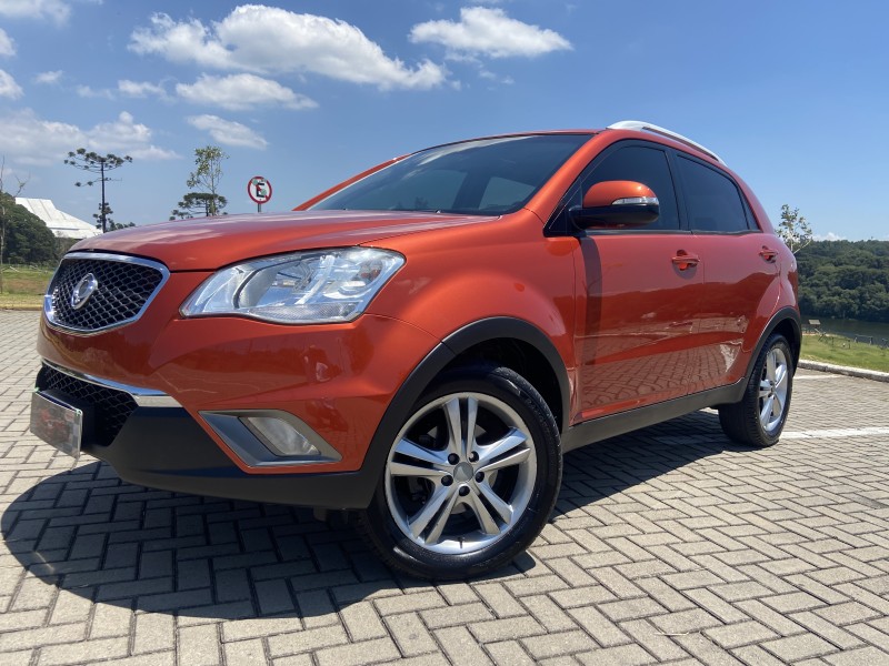 KORANDO 2.0 GLS EXECUTIVE 4X4 16V TURBO DIESEL 4P AUTOMÁTICO - 2012 - CAXIAS DO SUL