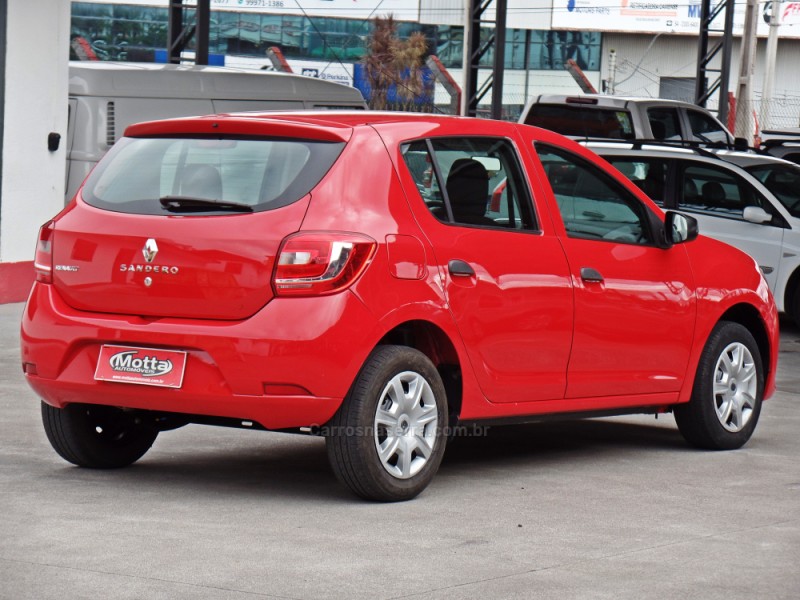 SANDERO 1.0 AUTHENTIQUE 12V FLEX 4P MANUAL - 2017 - CAXIAS DO SUL