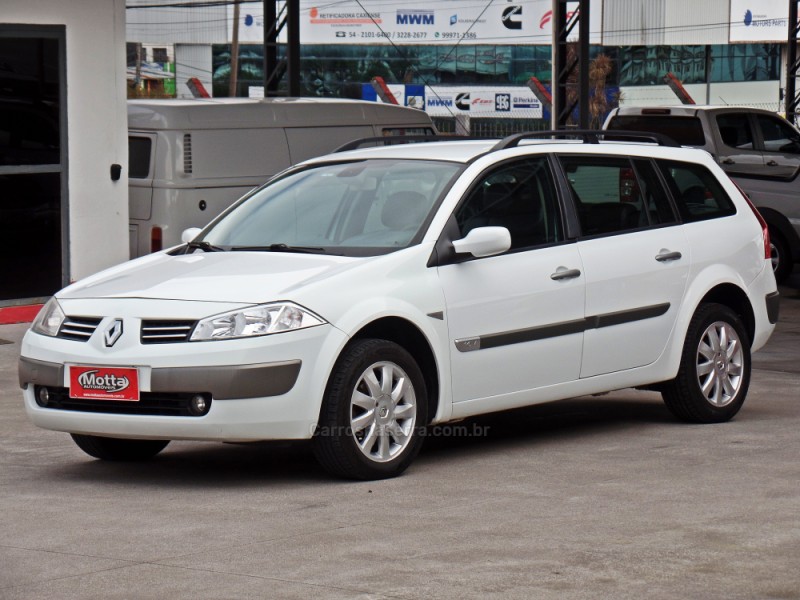 MÉGANE 1.6 DYNAMIQUE GRAND TOUR 16V FLEX 4P MANUAL - 2012 - CAXIAS DO SUL