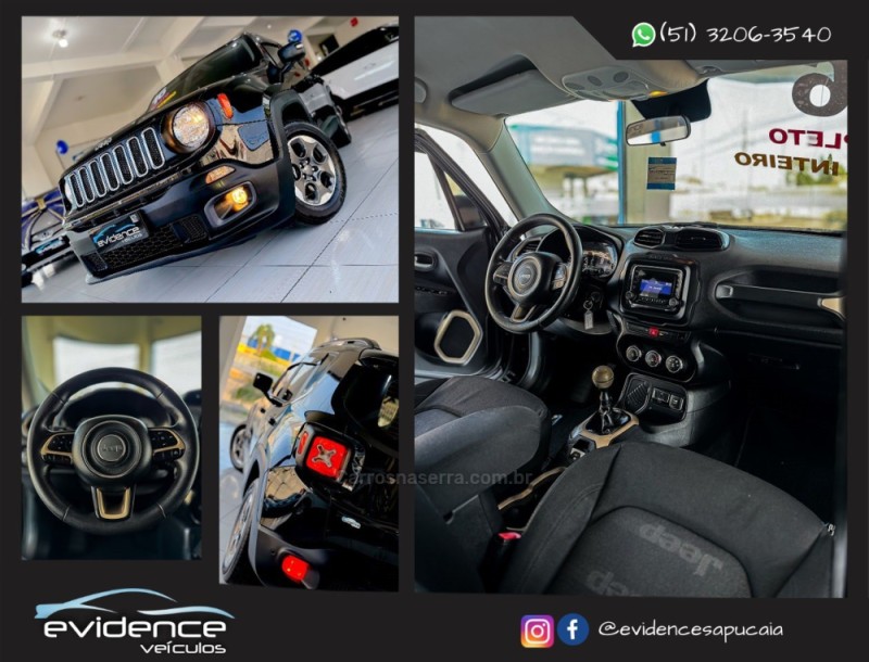 RENEGADE 1.8 16V FLEX SPORT 4P MANUAL - 2016 - SAPUCAIA DO SUL