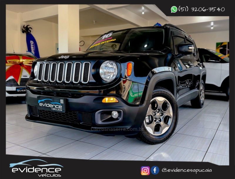 RENEGADE 1.8 16V FLEX SPORT 4P MANUAL - 2016 - SAPUCAIA DO SUL