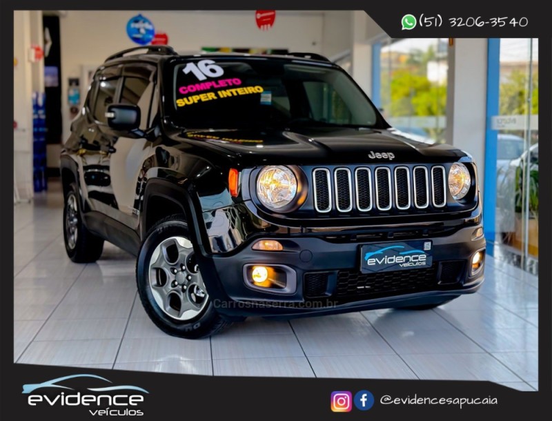 RENEGADE 1.8 16V FLEX SPORT 4P MANUAL - 2016 - SAPUCAIA DO SUL