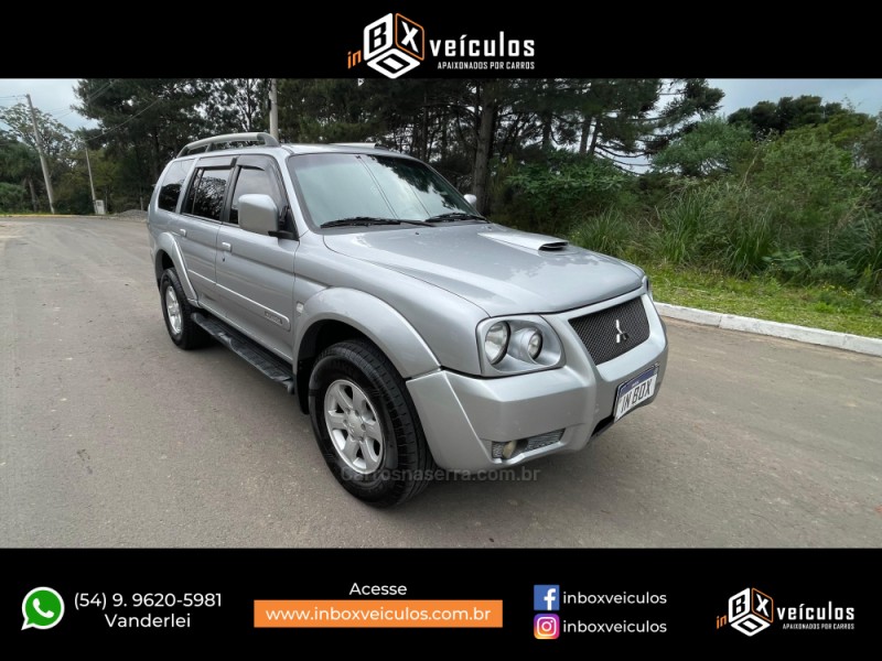 PAJERO SPORT 3.5 HPE 4X4 V6 24V GASOLINA 4P AUTOMÁTICO - 2007 - GRAMADO