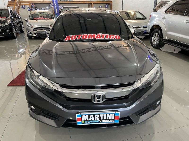 CIVIC 1.5 16V TOURING TURBO GASOLINA 4P AUTOMÁTICO - 2018 - CAXIAS DO SUL