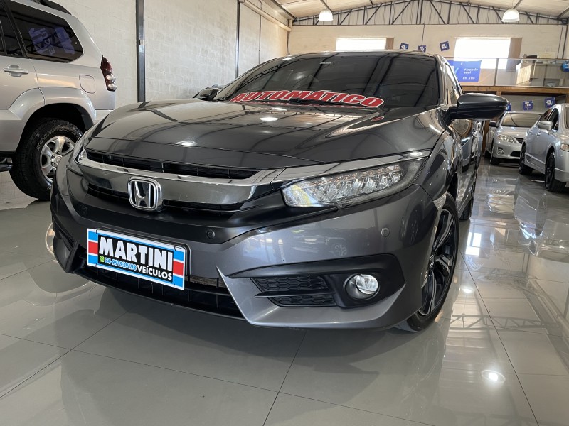 CIVIC 1.5 16V TOURING TURBO GASOLINA 4P AUTOMÁTICO - 2018 - CAXIAS DO SUL