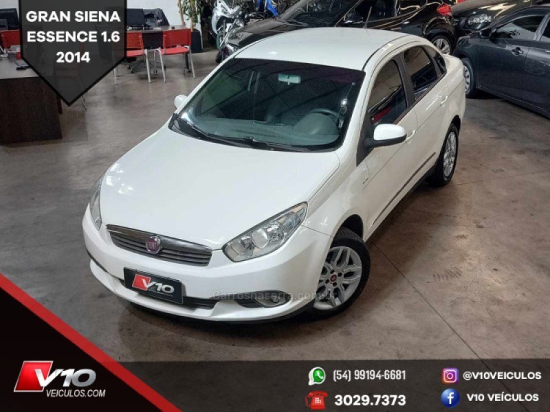 GRAND SIENA 1.6 MPI ESSENCE 16V FLEX 4P AUTOMATIZADO - 2014 - CAXIAS DO SUL