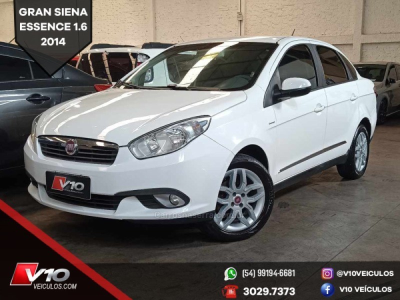 GRAND SIENA 1.6 MPI ESSENCE 16V FLEX 4P AUTOMATIZADO - 2014 - CAXIAS DO SUL