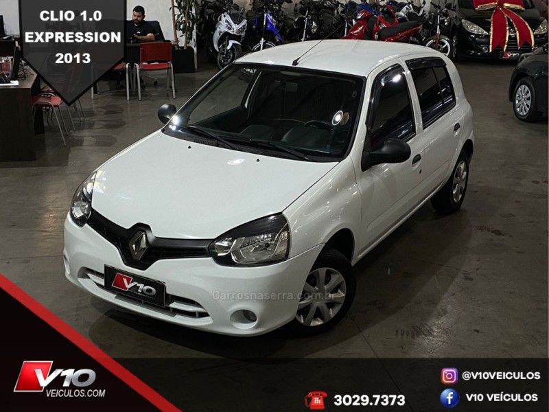 CLIO 1.0 EXPRESSION 16V FLEX 4P MANUAL - 2013 - CAXIAS DO SUL