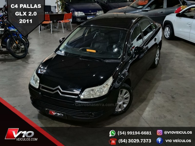 C4 2.0 GLX PALLAS 16V FLEX 4P MANUAL - 2011 - CAXIAS DO SUL