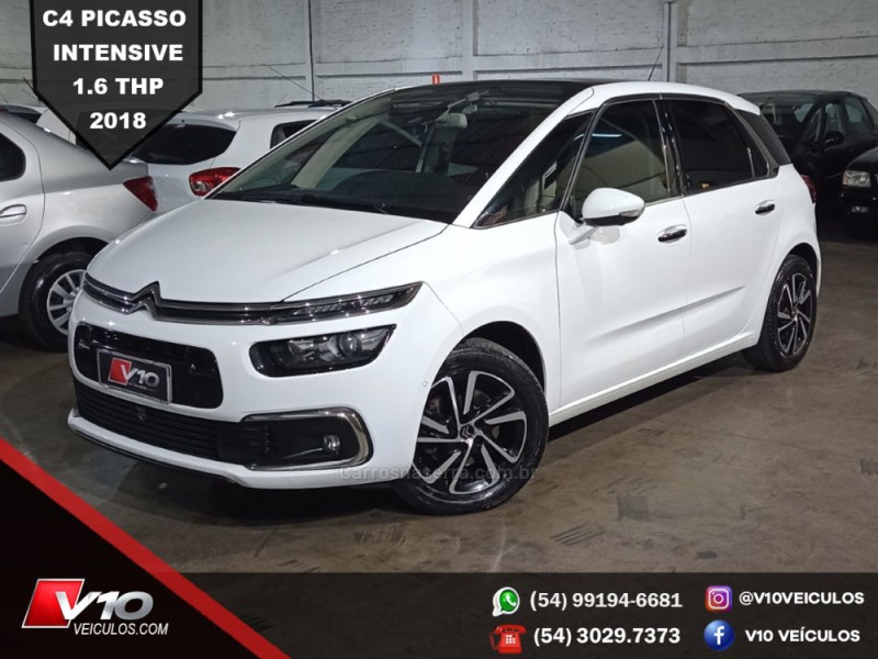 C4 PICASSO 1.6 INTENSIVE 16V TURBO GASOLINA 4P AUTOMÁTICO - 2018 - CAXIAS DO SUL