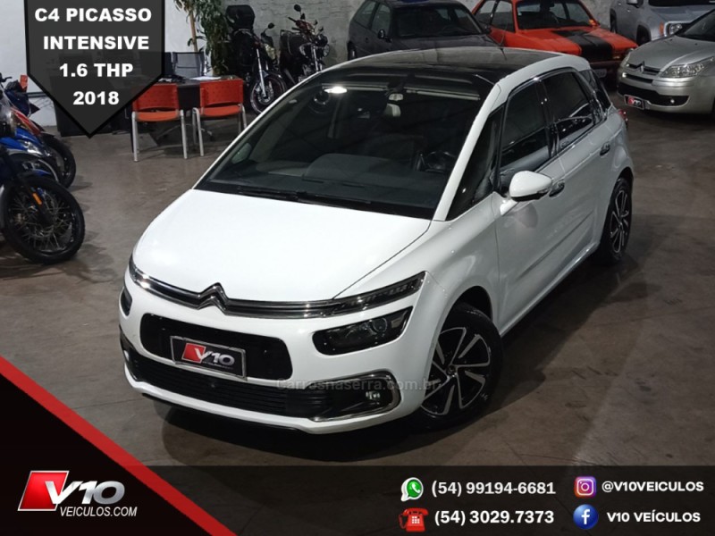 C4 PICASSO 1.6 INTENSIVE 16V TURBO GASOLINA 4P AUTOMÁTICO - 2018 - CAXIAS DO SUL